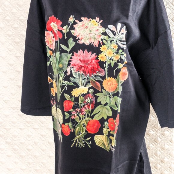 NWT Cotton Floral T shirt - 2x - Picture 3 of 4